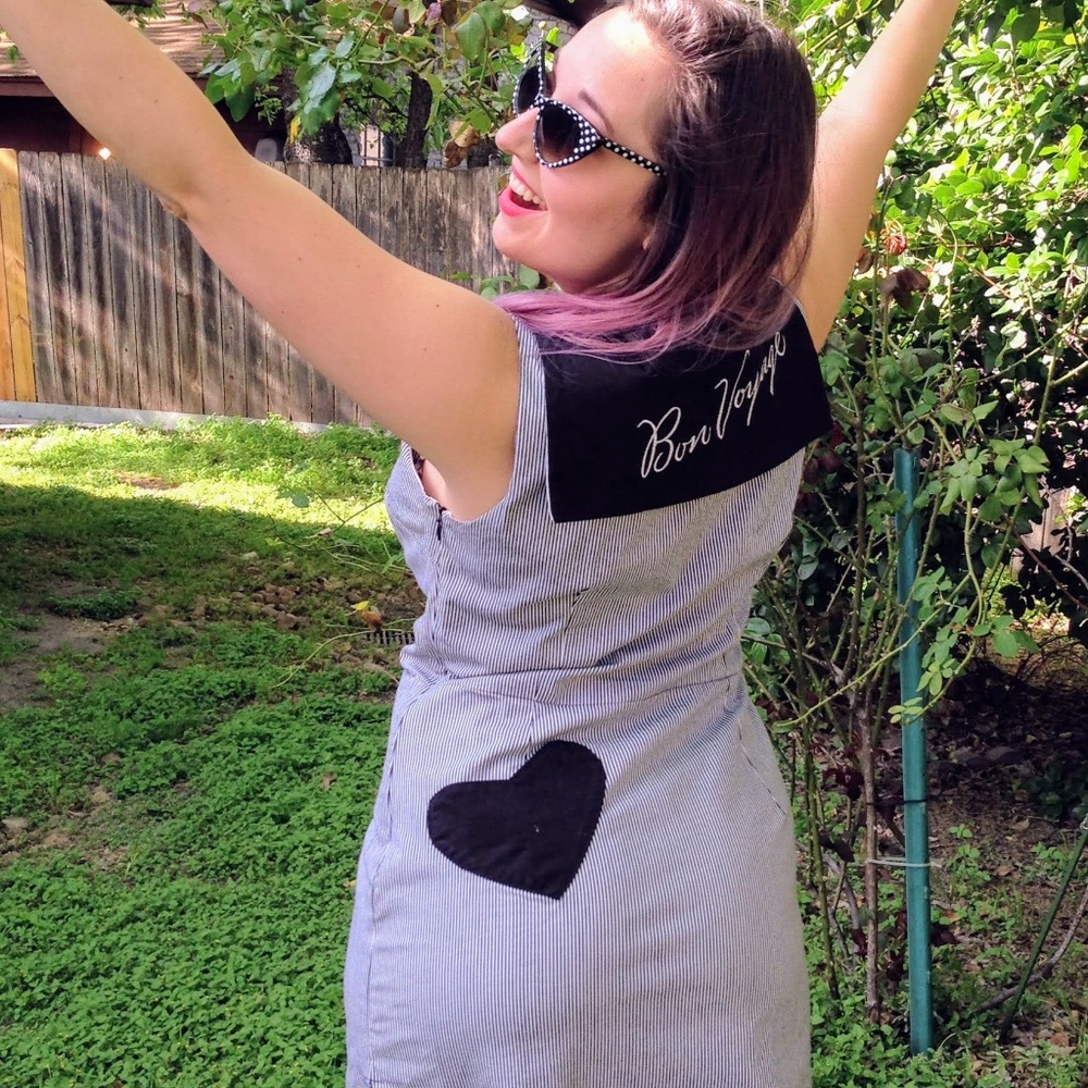 "Bon Voyage" Sailor Dress